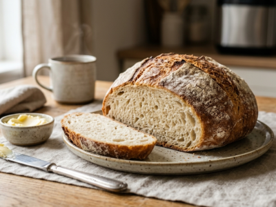 Pain de campagne sans gluten pour machine à pain
