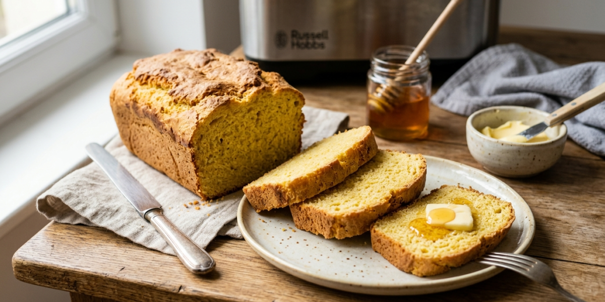 Pain de Maïs Sans Gluten à la Machine à Pain