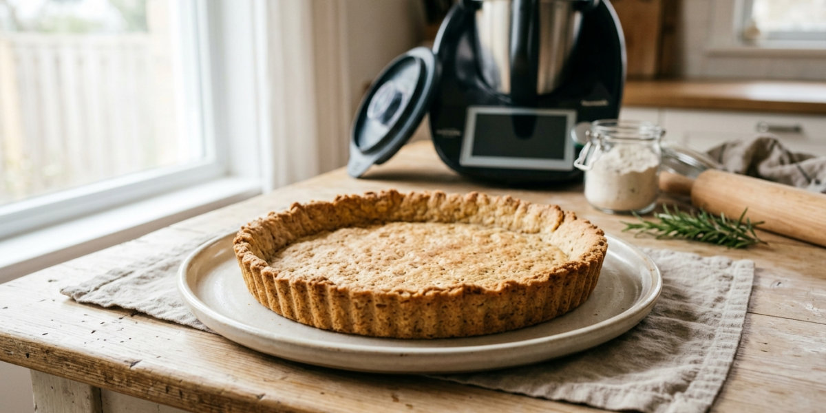 Pâte sans gluten et sans lactose réalisée au Thermomix