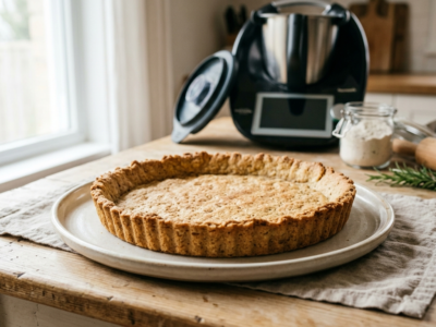 Pâte sans gluten et sans lactose réalisée au Thermomix