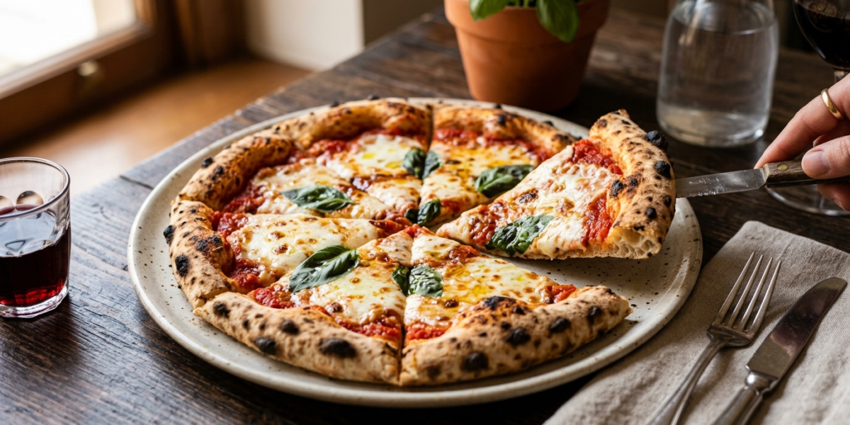 Pizza Napolitaine sans gluten et sans lactose