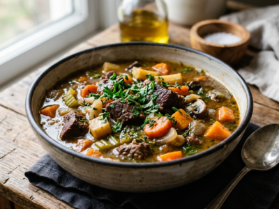 Ragoût de bœuf aux légumes Whole30 et sans gluten