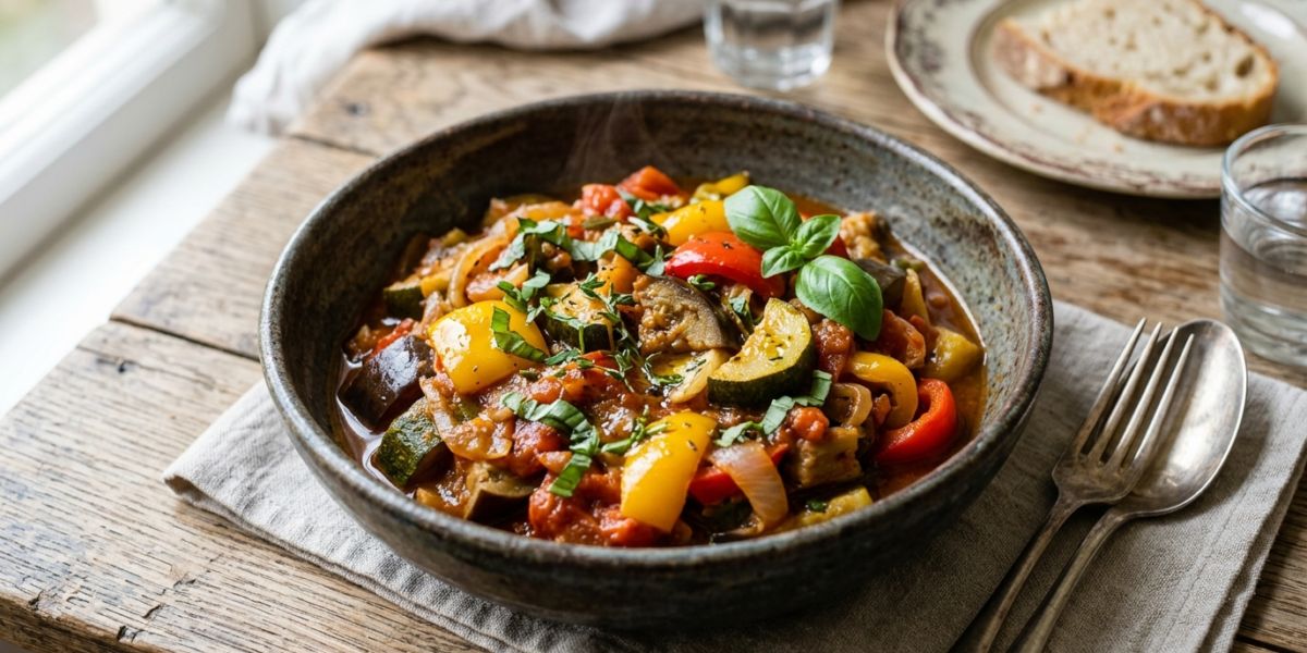 Ratatouille Cookeo sans gluten