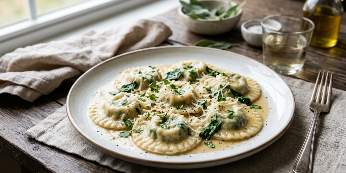 Ravioli sans gluten sans œufs maison