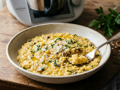 Risotto crémeux sans gluten au Thermomix