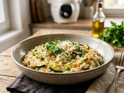 Risotto sans gluten et sans lactose au Cookeo