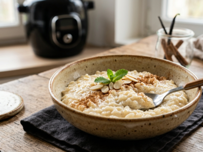 Riz au lait sans lactose cuit au Cookeo