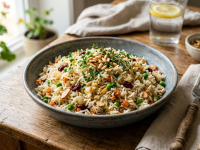 Riz Pilaf sans Gluten et sans Lactose
