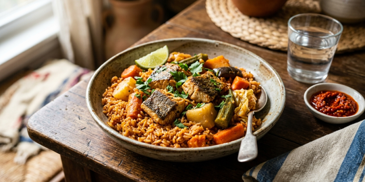 Riz Thiebou Jen sans lactose – Plat sénégalais traditionnel
