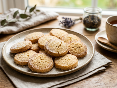 Sablés sans gluten, sans œuf et sans lactose