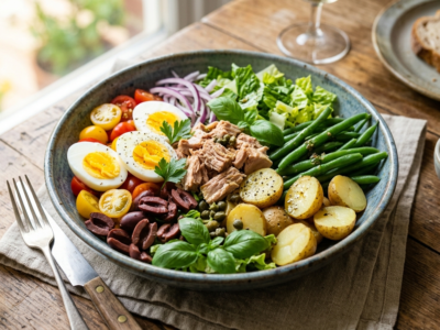 Salade Niçoise Whole30 sans gluten
