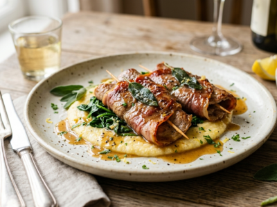 Saltimbocca alla Romana sans gluten