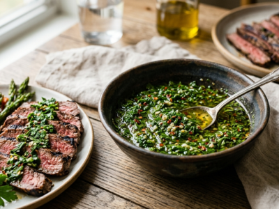 Sauce Chimichurri Whole30 Sans Gluten