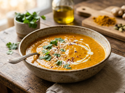 Sauce curry sans lactose et sans gluten