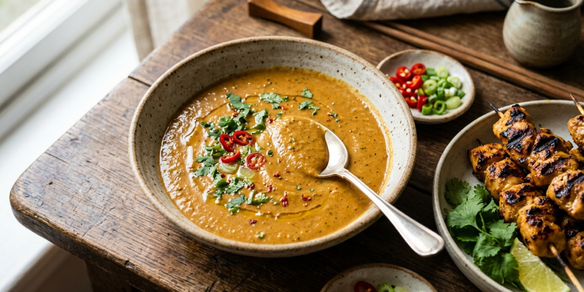 Sauce Satay sans Arachides et sans Soja