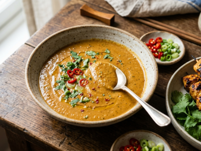 Sauce Satay sans Arachides et sans Soja