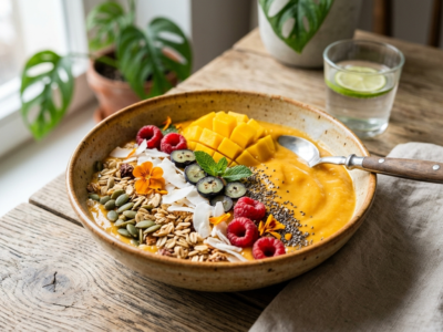Smoothie Bowl Mangue Sans Lactose