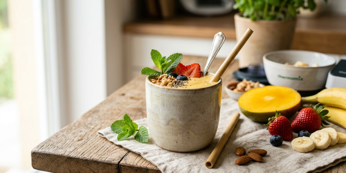 Smoothie Frais sans Lactose au Thermomix