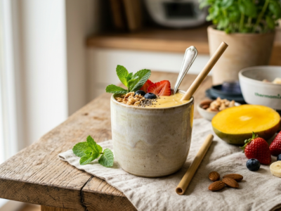 Smoothie Frais sans Lactose au Thermomix