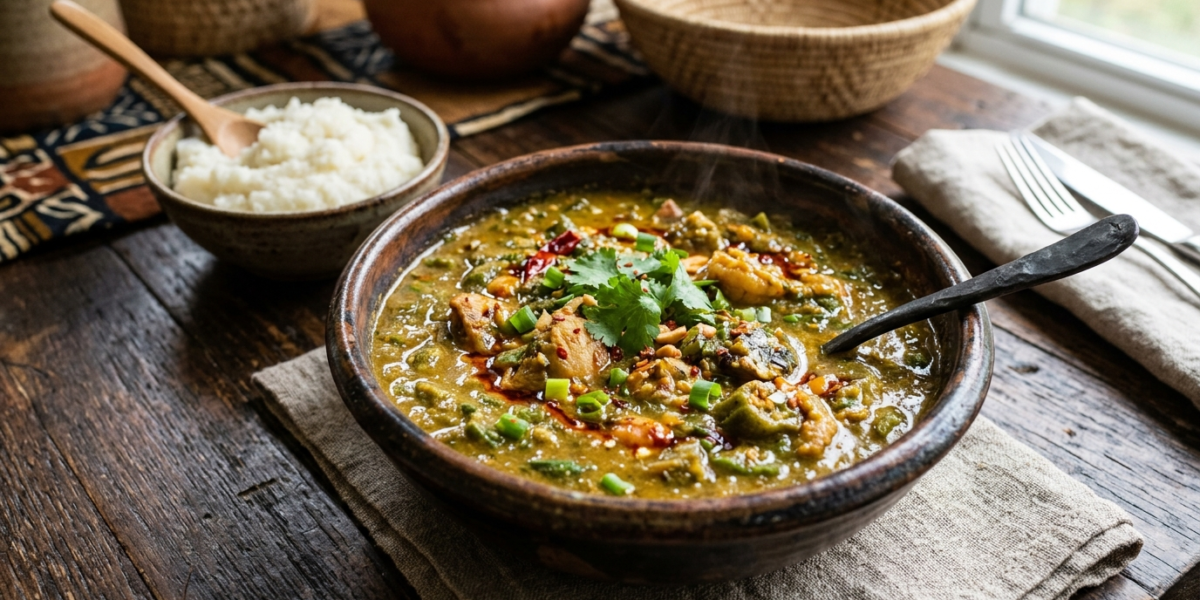 Soupe Kandia sans gluten – spécialité africaine savoureuse
