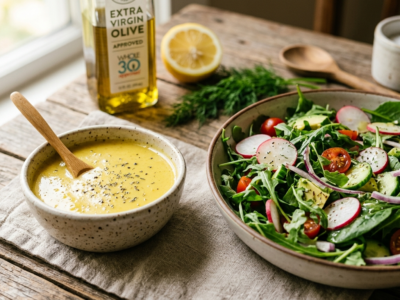 Vinaigrette Whole30 sans gluten et sans soja