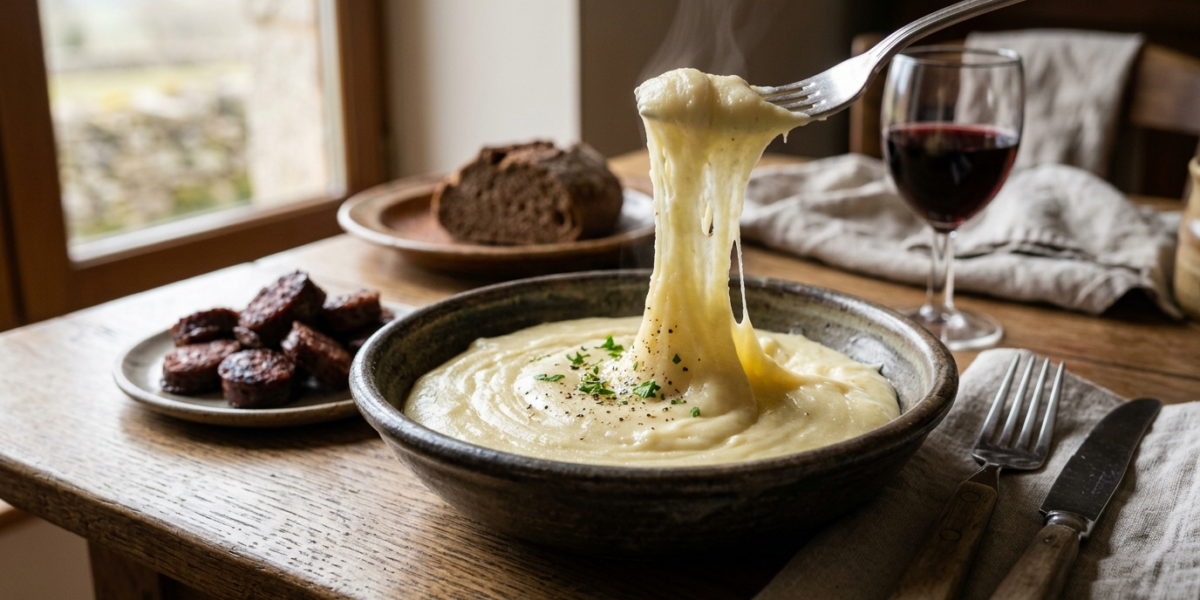 Aligot traditionnel sans gluten