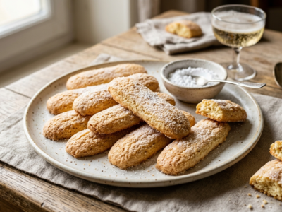 Biscuit de Champagne sans gluten et sans œuf
