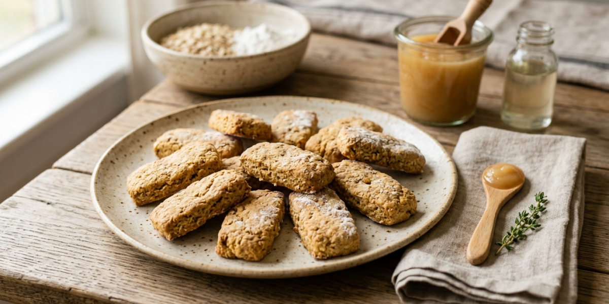 Biscuits de dentition bébé sans gluten et sans lactose
