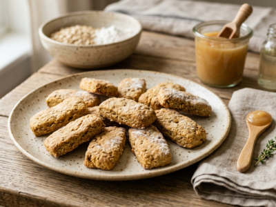 Biscuits de dentition bébé sans gluten et sans lactose