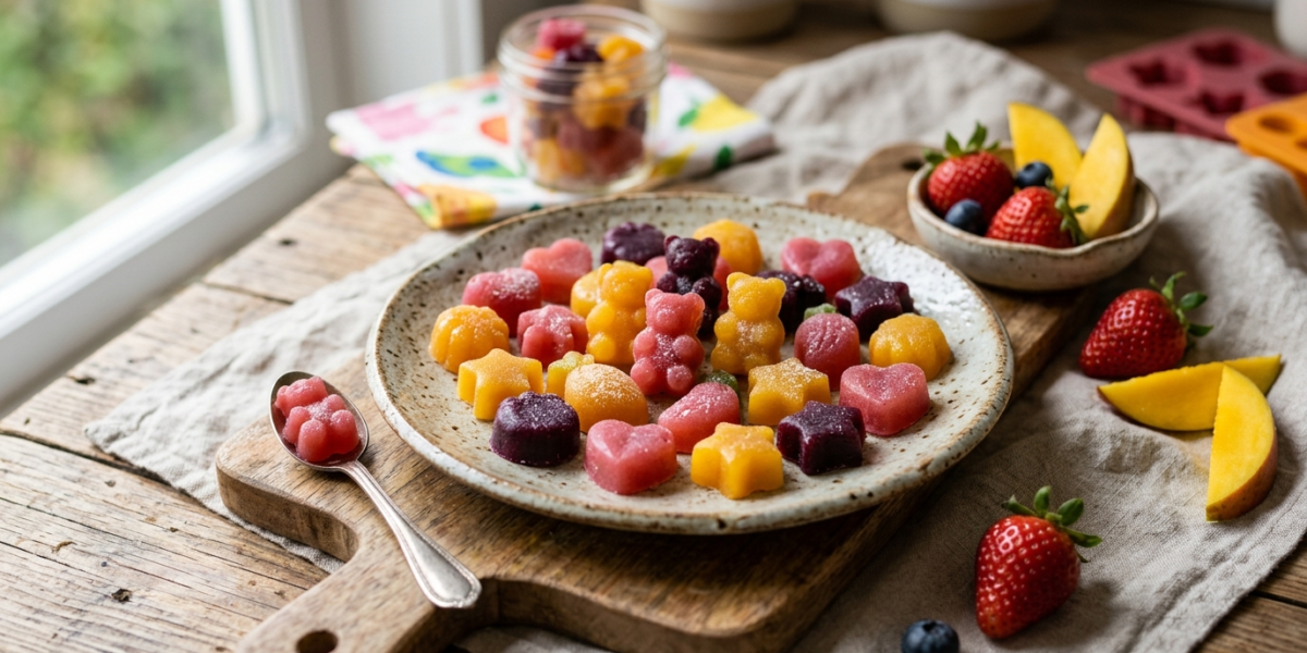 Bonbons maison pour enfants sans gluten et sans sucre