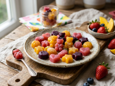 Bonbons maison pour enfants sans gluten et sans sucre
