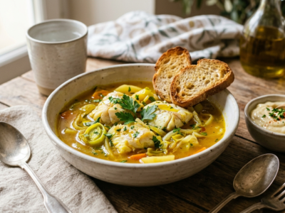 Bourride Provençale Sans Gluten