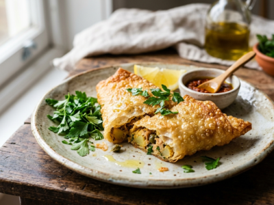 Brik tunisienne sans gluten et sans œuf