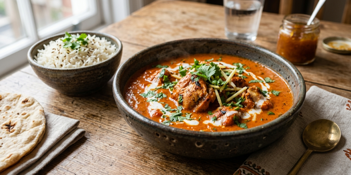 Butter Chicken sans gluten et sans lactose