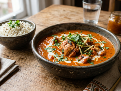 Butter Chicken sans gluten et sans lactose