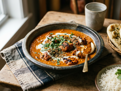 Butter Chicken Sans Gluten Sans Lactose
