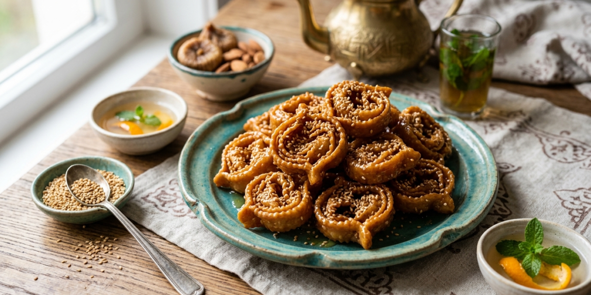 Chebakia sans gluten et sans lactose – Délice marocain revisité