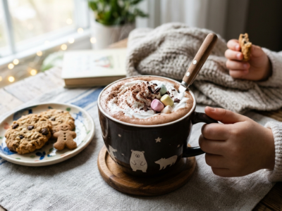 Chocolat chaud sans lactose pour enfants