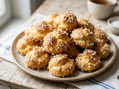 Chouquettes sans gluten délicieuses et légères