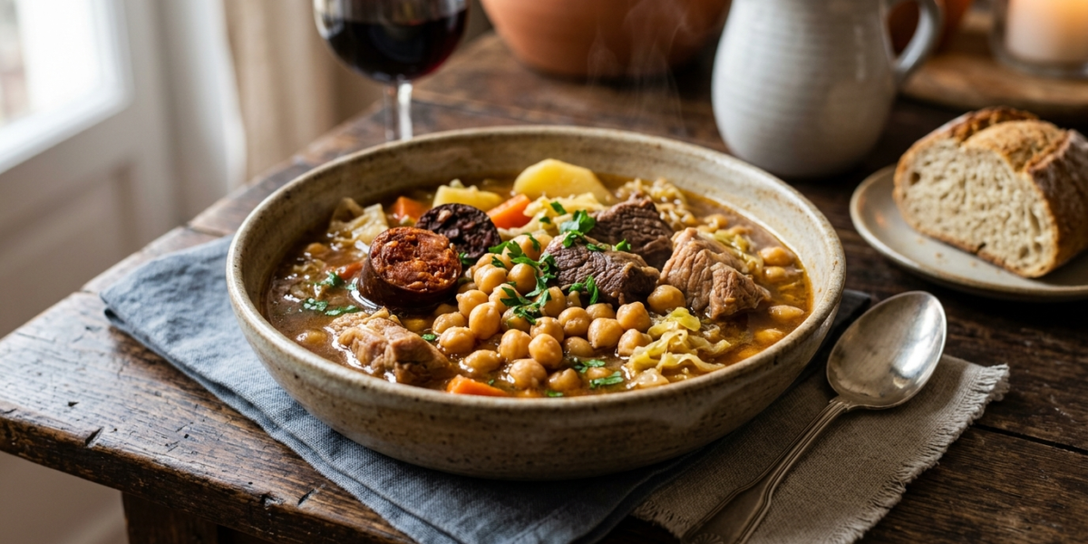 Cocido Madrileño Sans Gluten – Ragoût Traditionnel Espagnol