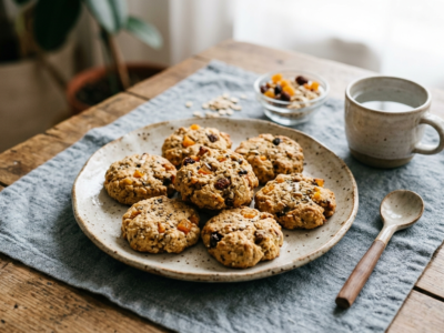 Cookies bébé sans sucre et sans gluten