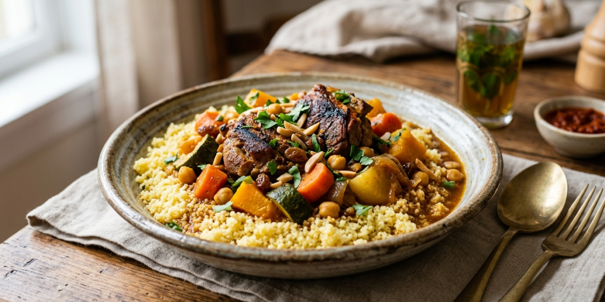 Couscous à l&rsquo;agneau sans gluten