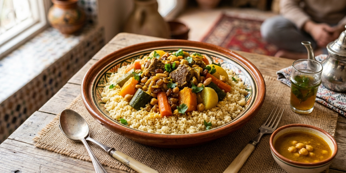 Couscous marocain traditionnel sans gluten
