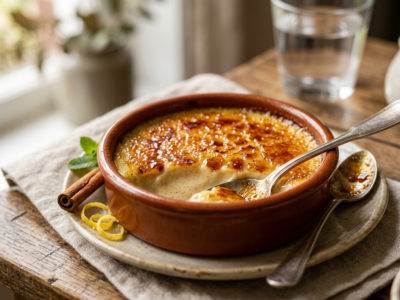 Crème Catalane sans lactose