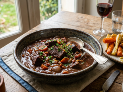 Daube avignonnaise traditionnelle sans gluten