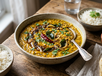 Dhal Tadka sans gluten et sans lactose