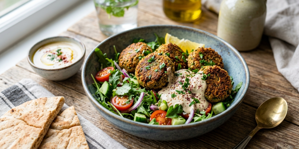 Falafel aux fèves sans gluten