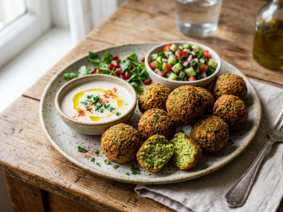 Falafel aux pois chiches sans gluten