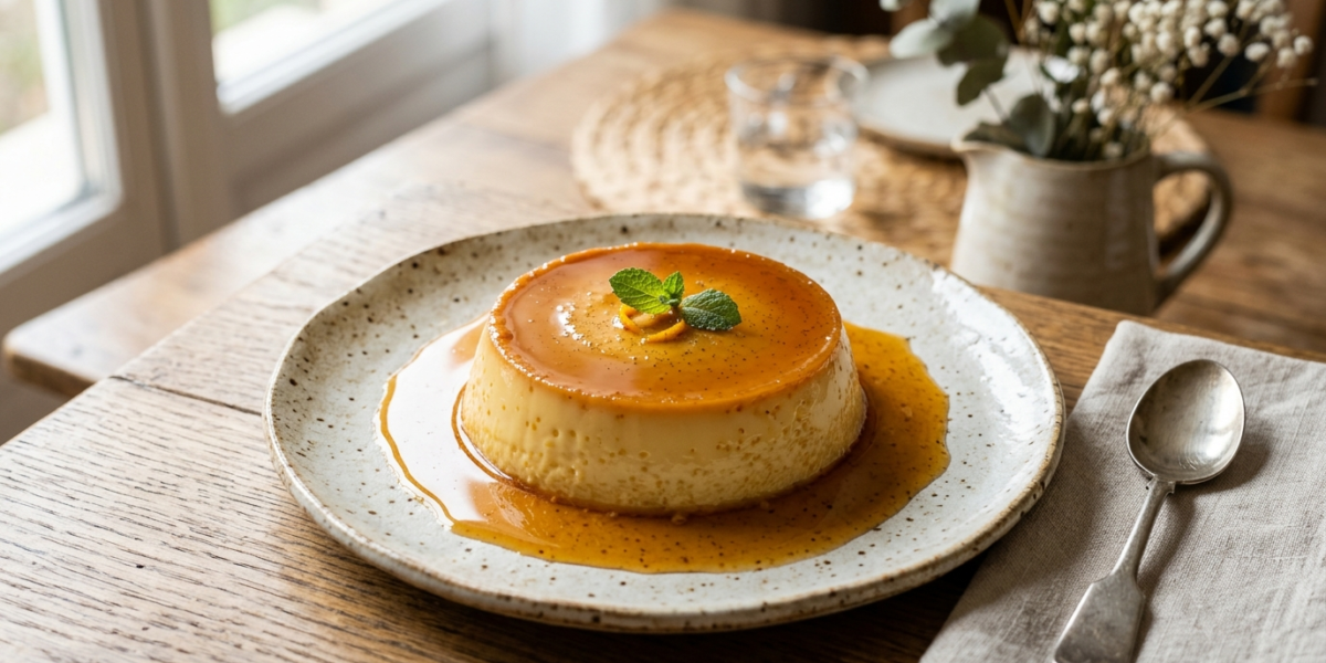 Flan espagnol sans lactose