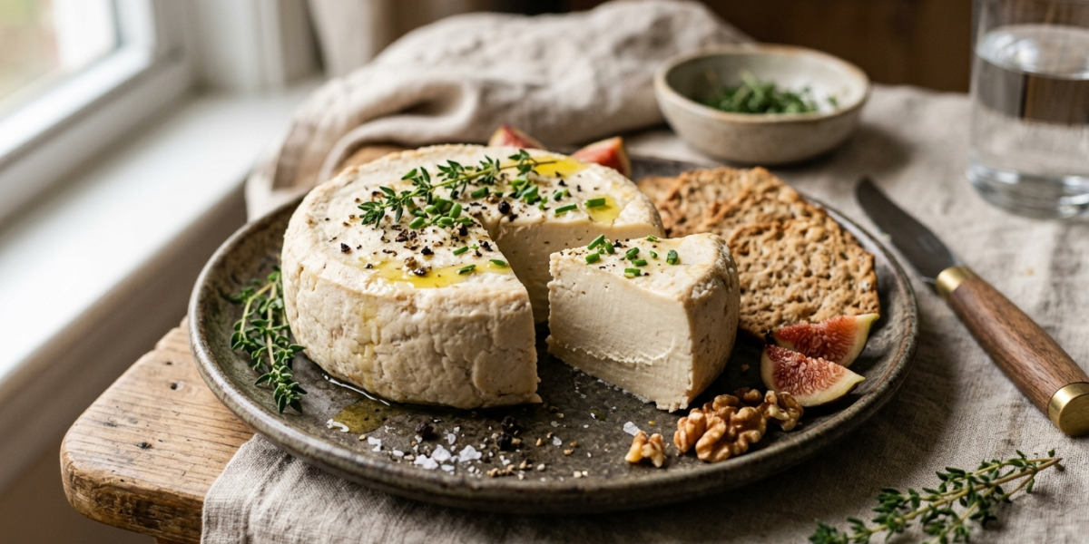 Fromage Vegan Fermenté Sans Lactose Maison